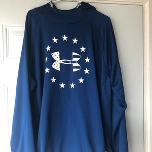 Blue Under Armour Hoodie